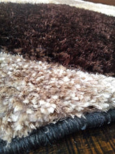 Load image into Gallery viewer, Stylish Coffee Multi Design Shag Rug