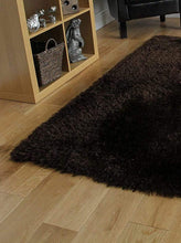 Load image into Gallery viewer, Dark Brown Premium Beautiful Micro Shag Rug