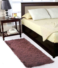 Load image into Gallery viewer, Dark Brown Premium Beautiful Micro Shag Rug