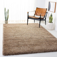 Load image into Gallery viewer, Coffee Plain Beautiful Premium Micro Shag Rug