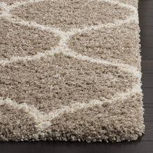 Load image into Gallery viewer, Beige & Ivory Beautiful Premium Micro Shag Rug