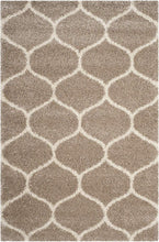 Load image into Gallery viewer, Beige & Ivory Beautiful Premium Micro Shag Rug