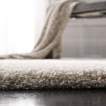 Load image into Gallery viewer, Ivory Plain Beautiful Premium Micro Shag Rug