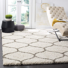 Load image into Gallery viewer, Gray & Ivory Beautiful Premium Micro Shag Rug