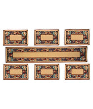 Load image into Gallery viewer, Flower Multi Jacquard Dining Table Mats