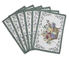 Load image into Gallery viewer, Flower Pot Jacquard Dining Table Mats
