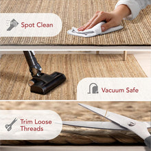 Load image into Gallery viewer, Braided Natural Jute Bedside Runner
