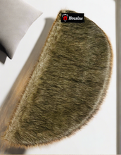 Load image into Gallery viewer, D Shape Bedside Faux Fur Runner, Luxury Fluffy Runner - 60x150 Cm - Animal
