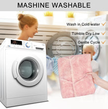 Load image into Gallery viewer, Super Soft Anti Skid (40x60 cm) Microfiber Mat for Bathroom/Bedroom/Kitchen - Leaf Pink
