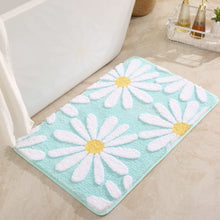 Load image into Gallery viewer, Super Soft Anti Skid (40x60 cm) Microfiber Mat for Bathroom/Bedroom/Kitchen - Aqua
