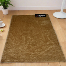 Load image into Gallery viewer, Golden Faux SmallFur Rug, Luxury Fluffy Rugs
