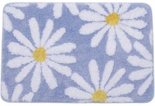Load image into Gallery viewer, Super Soft Anti Skid (40x60 cm) Microfiber Mat for Bathroom/Bedroom/Kitchen - Blue
