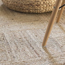 Load image into Gallery viewer, Premium Natural Jute Box Latest Pattern Area Rug/Mat/Carpet
