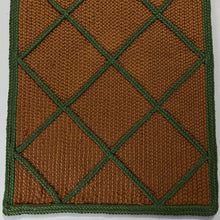 Load image into Gallery viewer, Luxurious Microfiber Braided Runner Hunter with Ochre - 2 Feet x 5 Feet
