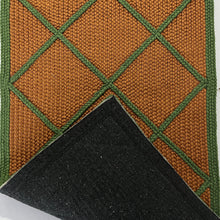 Load image into Gallery viewer, Luxurious Microfiber Braided Runner Hunter with Ochre - 2 Feet x 5 Feet

