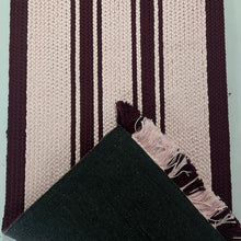 Load image into Gallery viewer, Luxurious Microfiber Braided Runner Pink, Purple - 2 Feet x 5 Feet
