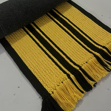 Load image into Gallery viewer, Luxurious Microfiber Braided Runner Yellow, Black - 2 Feet x 5 Feet
