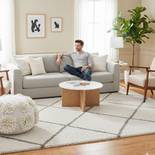 Load image into Gallery viewer, Beautiful Cream Micro Shag Rug
