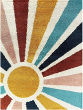 Load image into Gallery viewer, Premium Colorful Geometric-Patterned Area Rug/Mat
