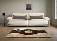 Load image into Gallery viewer, Cream &amp; Beige Modern Shaggy Rug
