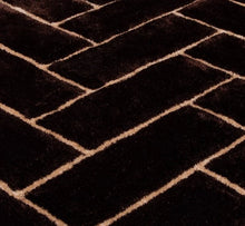 Load image into Gallery viewer, Coffee Modern Shaggy Rug/Mat
