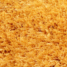 Load image into Gallery viewer, Premium Microfiber Shaggy Area Rug – Ultra-Soft Yellow Solid Shag Carpet Floor Mat
