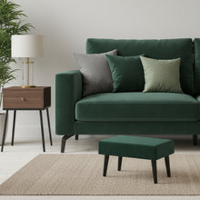 Load image into Gallery viewer, Small Utility stool Padded - Teal Color
