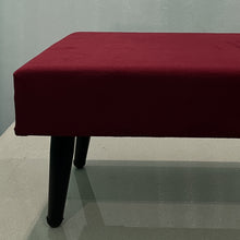 Load image into Gallery viewer, Small Utility stool Padded - Maroon
