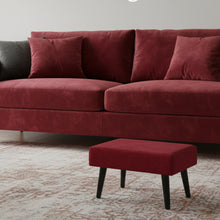 Load image into Gallery viewer, Small Utility stool Padded - Maroon
