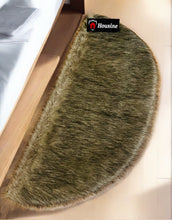 Load image into Gallery viewer, D Shape Bedside Faux Fur Runner, Luxury Fluffy Runner - 60x150 Cm - Animal
