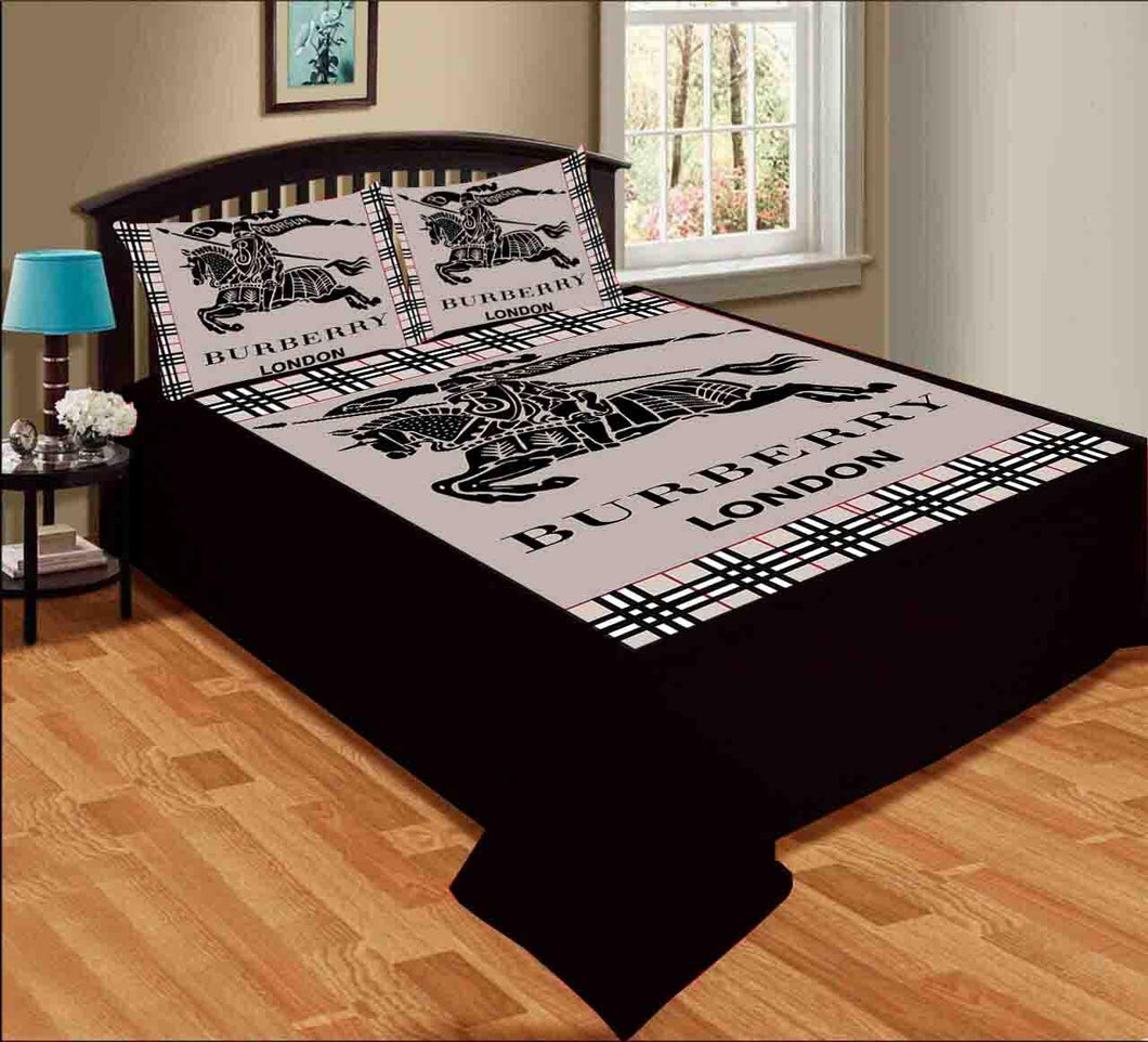 Digital printed bedsheets velvet  - BED-0066