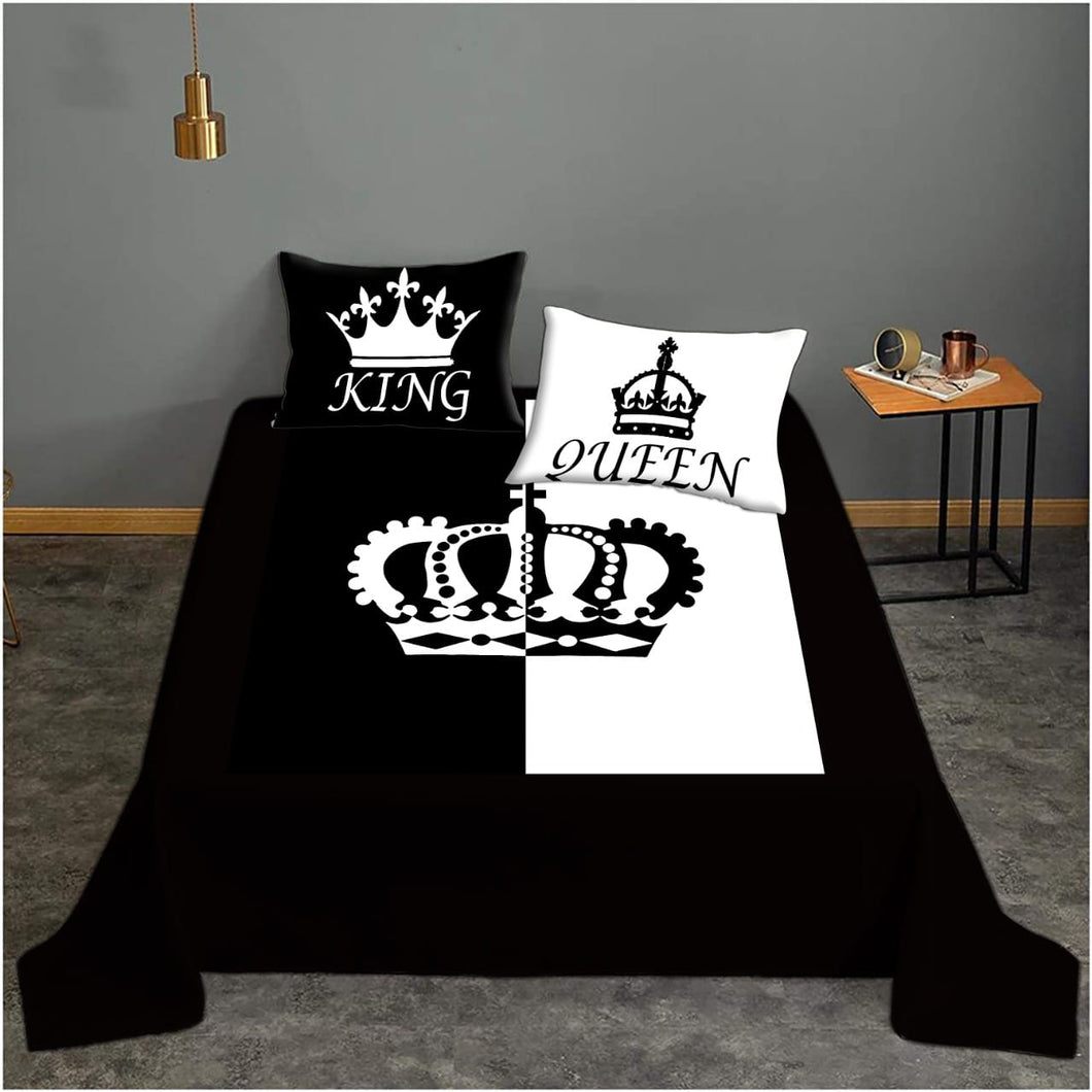 Digital printed bedsheets velvet  - BED-0085