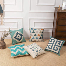 Load image into Gallery viewer, Decorative Digital Jute Cushion Covers
