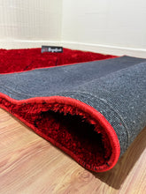 Load image into Gallery viewer, Red 3D Multi Premium Modern Shaggy Rug
