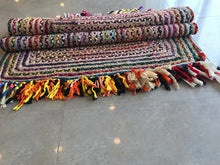Load image into Gallery viewer, Braided Jute &amp; Cotton Collection Classic Hand Woven Area Rug
