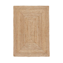 Load image into Gallery viewer, Braided Natural Jute Rectangle Collection Classic Hand Woven Area Rug
