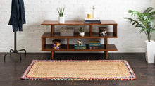 Load image into Gallery viewer, Natural Jute with cotton Collection Classic Hand Woven Area Rug
