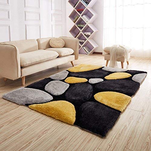 Yellow Stone Premium Modern Shaggy Rug