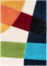 Load image into Gallery viewer, Rainbow Color 3D Cut Collection Classical Shaggy Carpet
