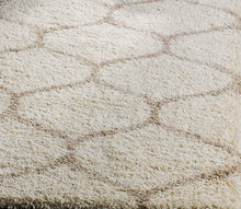 Load image into Gallery viewer, Ivory &amp; Beige Beautiful Premium Micro Shag Rug
