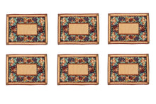Load image into Gallery viewer, Flower Multi Jacquard Dining Table Mats
