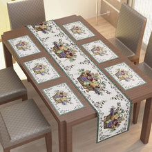 Load image into Gallery viewer, Flower Pot Jacquard Dining Table Mats
